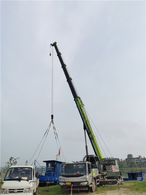 纳溪区桥梁建设吊装案例